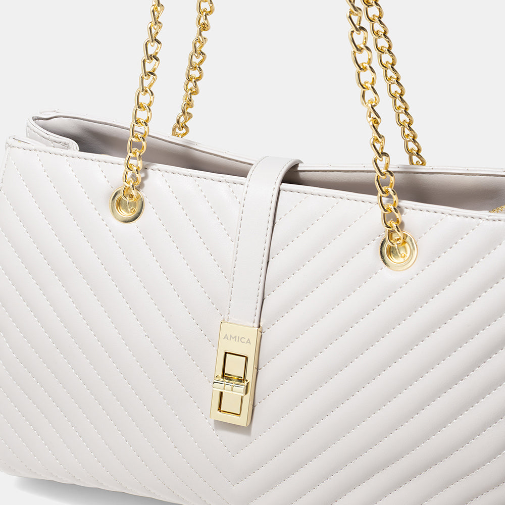 Amica Dulce Handbag - Stone