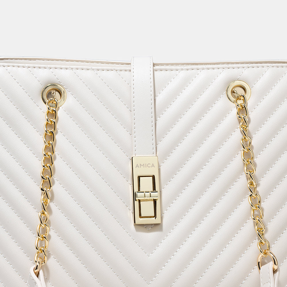 Amica Dulce Handbag - Ivory