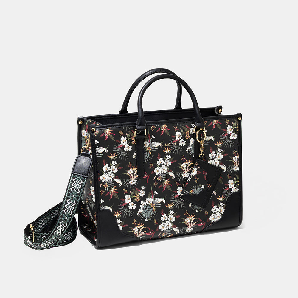AMICA Ella Floral Tote Bag for Women