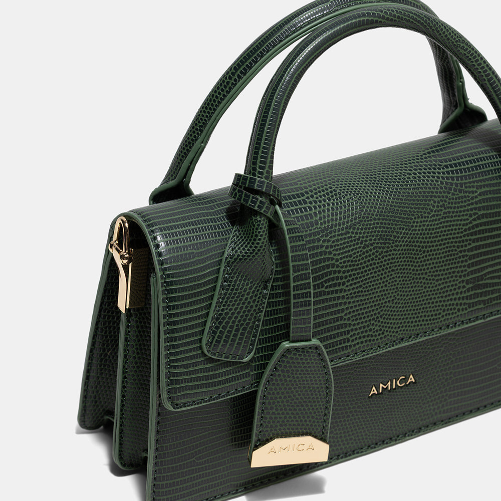 Amica Mia Mini Bag - Teal Green