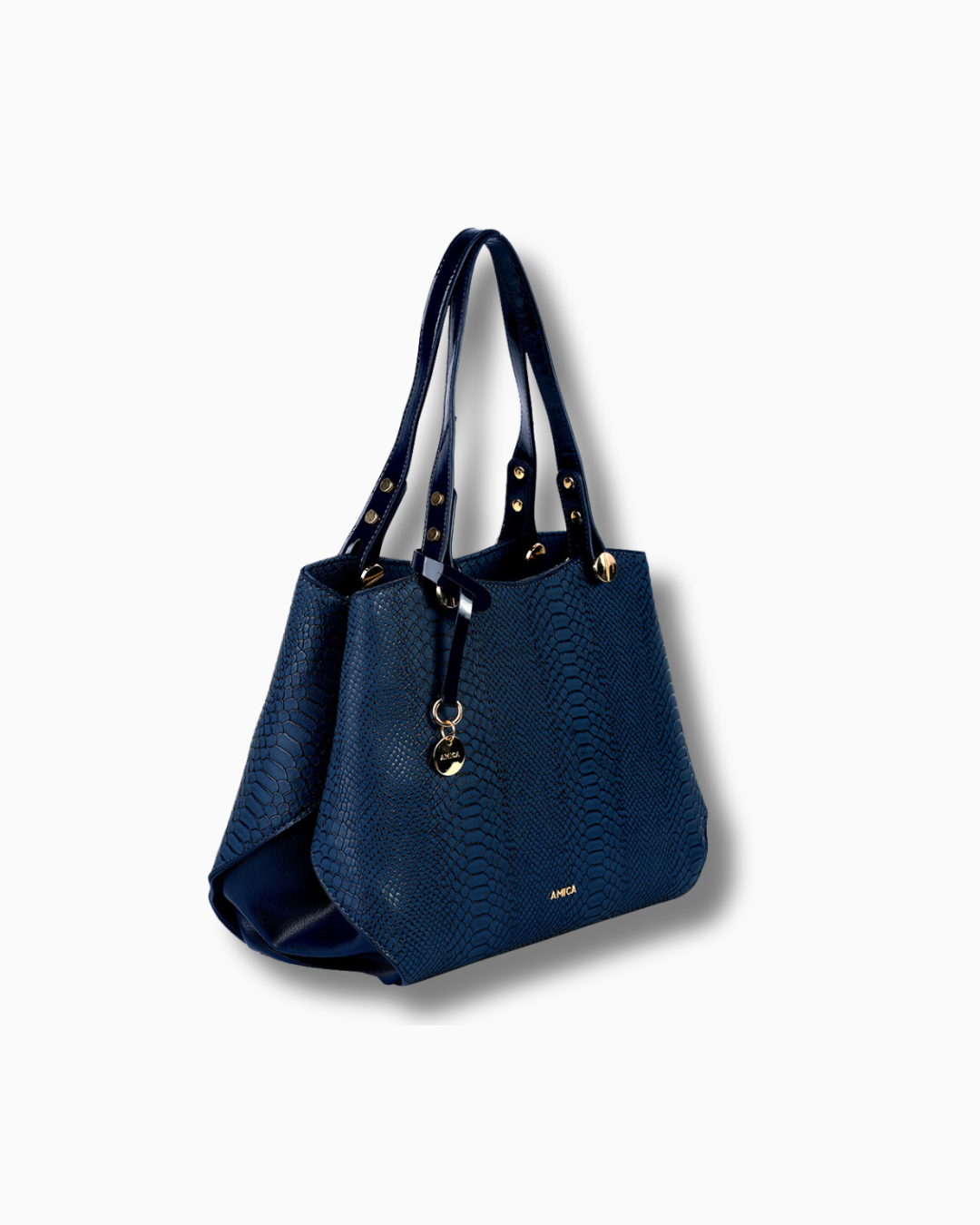 AMICA Amada Navy Blue Ladies Handbag