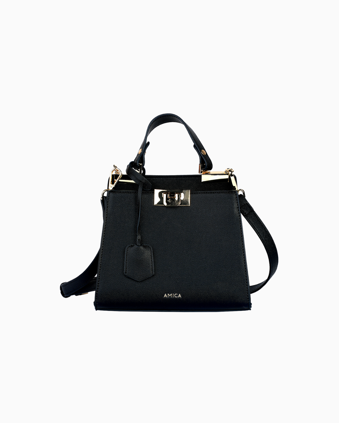 Amica Zoe Black Mini Bag