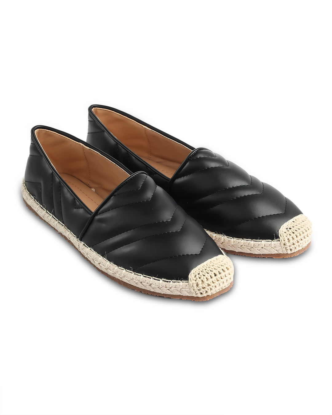 Amica Angela Black Espadrilles