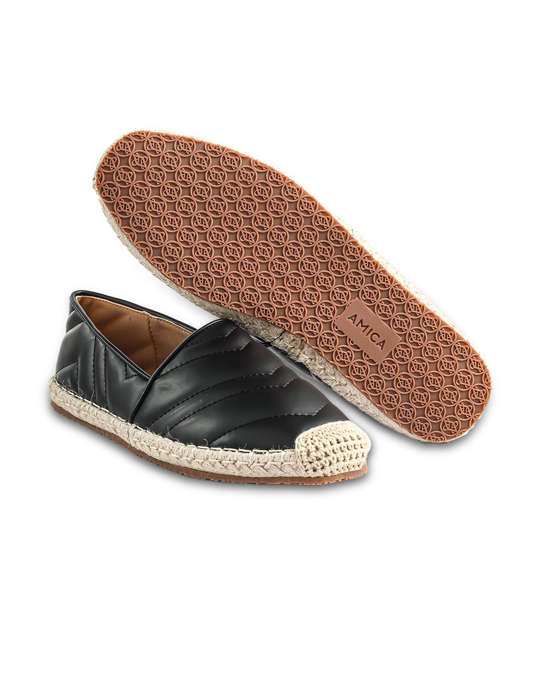 Amica Angela Black Espadrilles