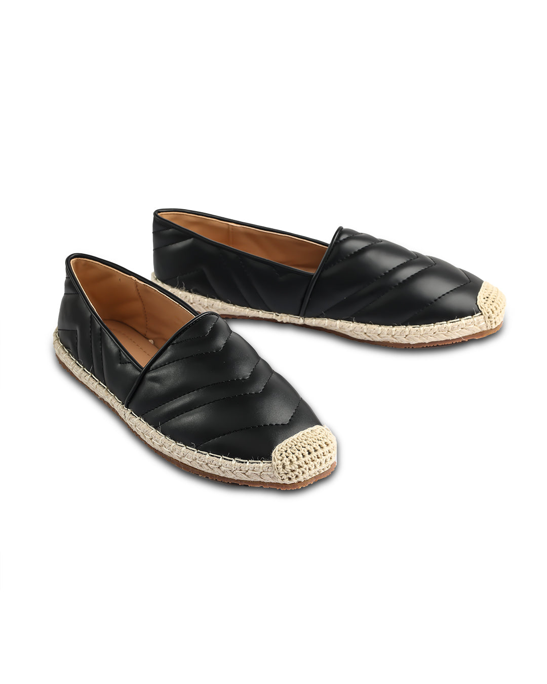 Amica Angela Black Espadrilles