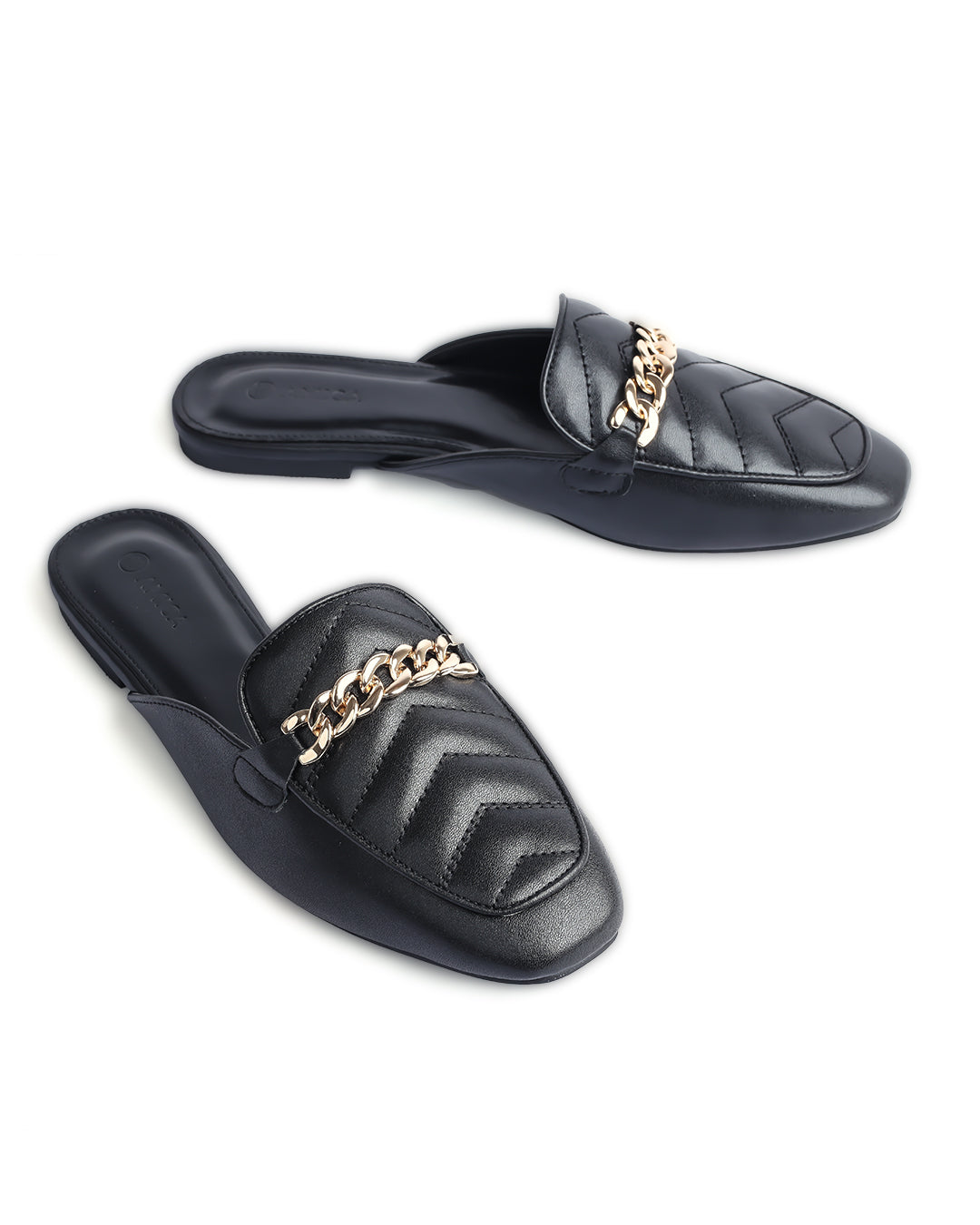 Amica Bella Black Mules