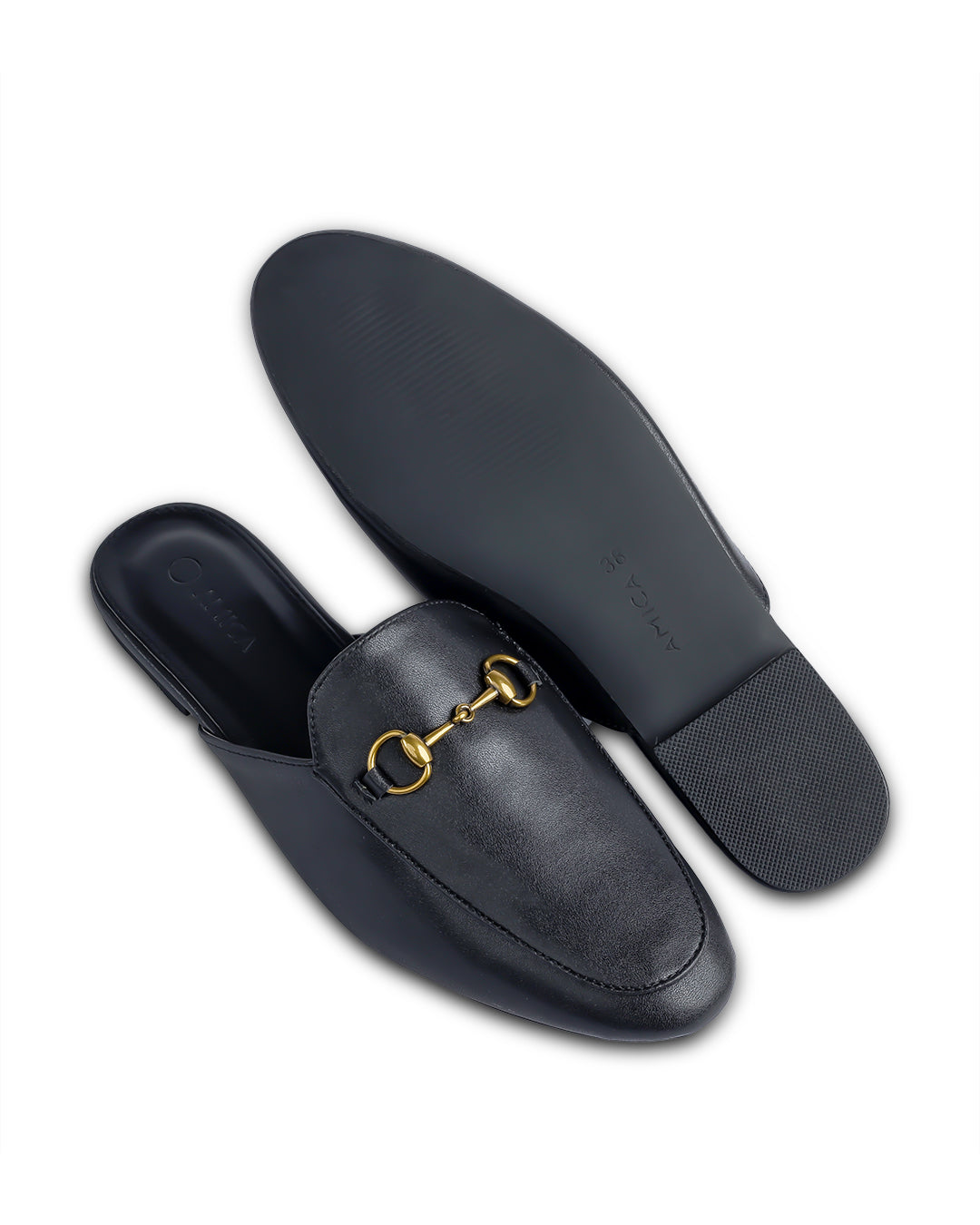 AMICA Carola Black Mules