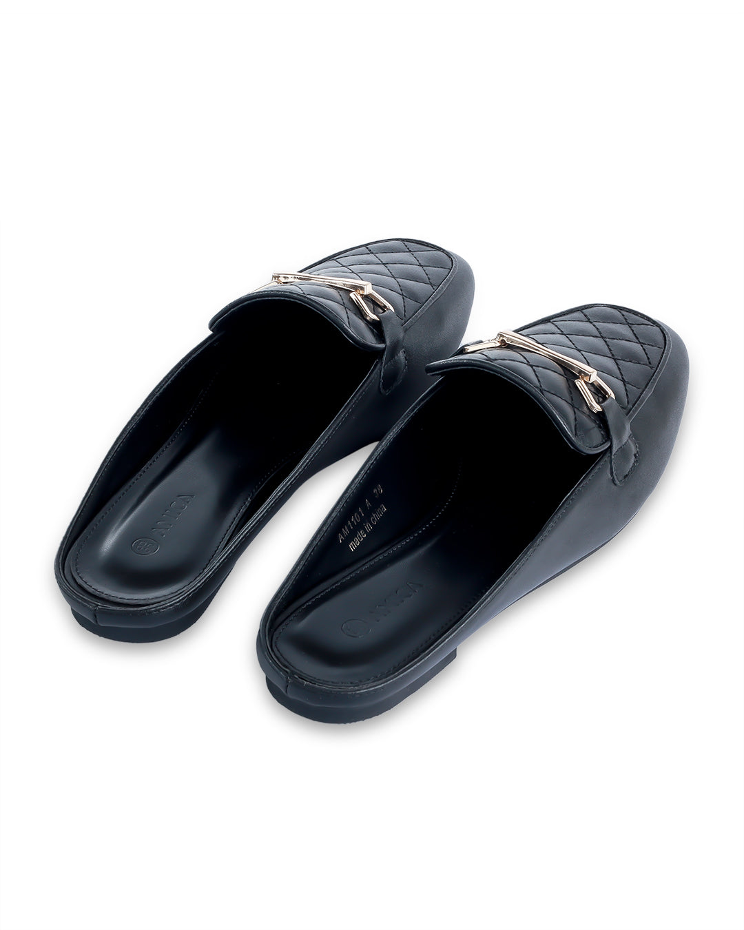 Amica Black Mules