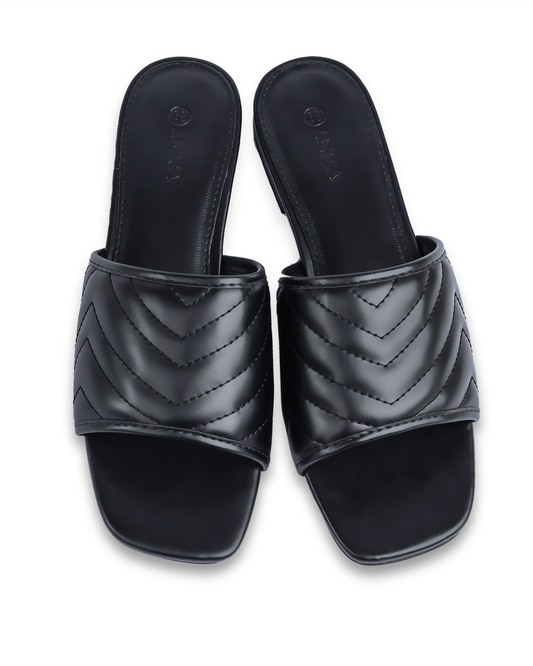 Amica Ariana Black Sandals