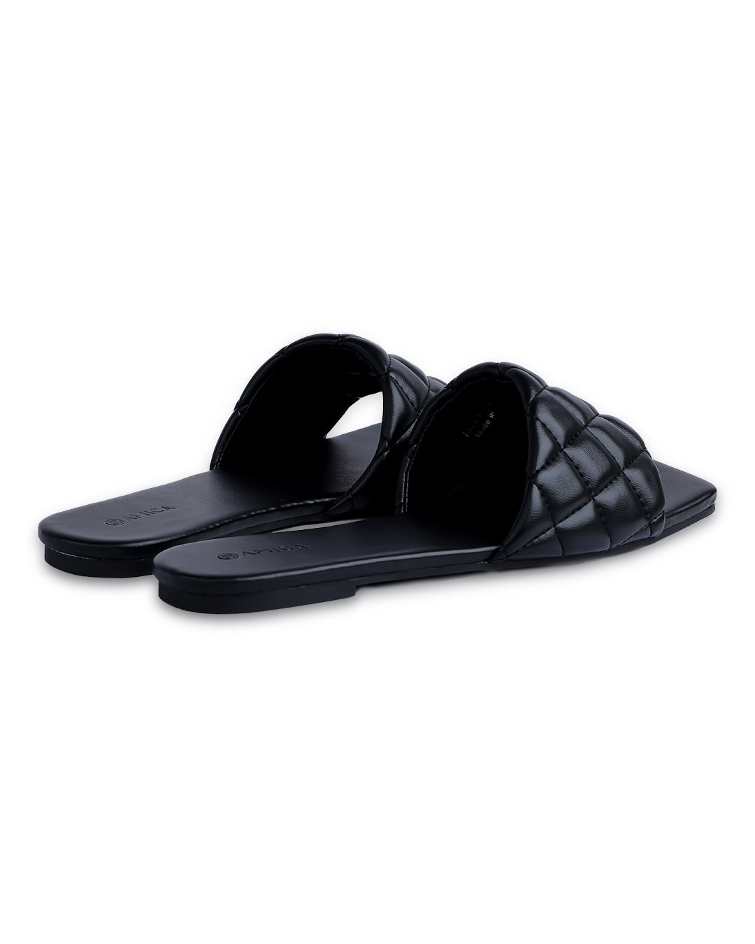 Amica Allegra Black Sandals