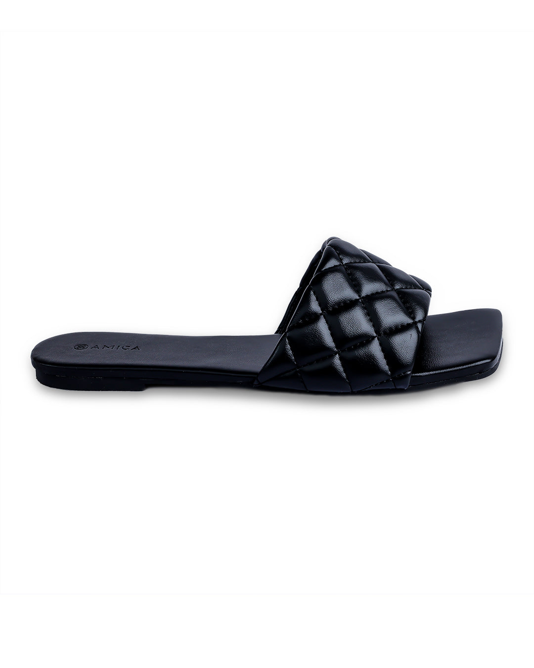 Amica Allegra Black Sandals