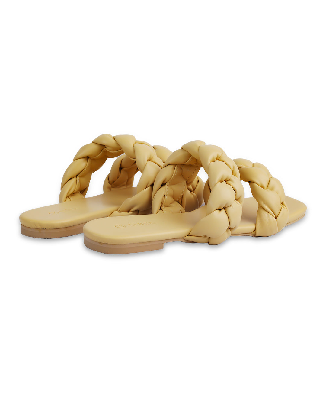 Amica Cara Butter Yellow Sandals