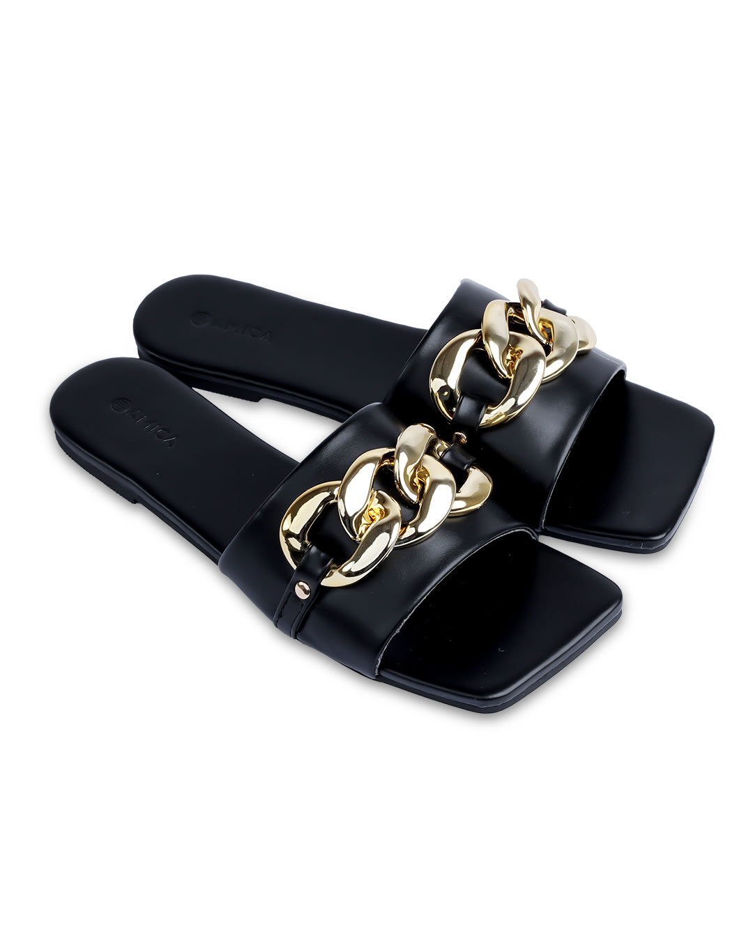 Amica Nora Black Sandals