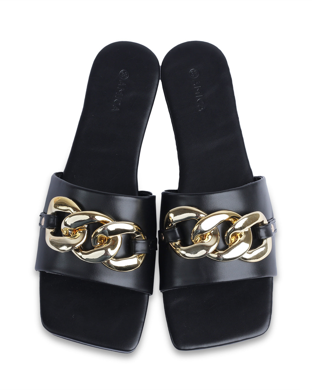 Amica Nora Black Sandals