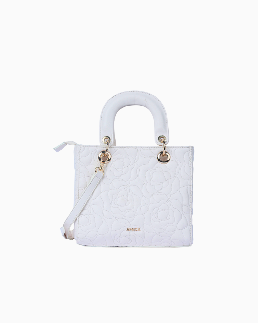 Amica Silene Ivory Ladies Crossbody Bag