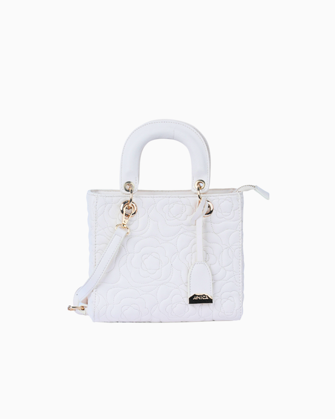 Amica Silene Ivory Ladies Crossbody Bag