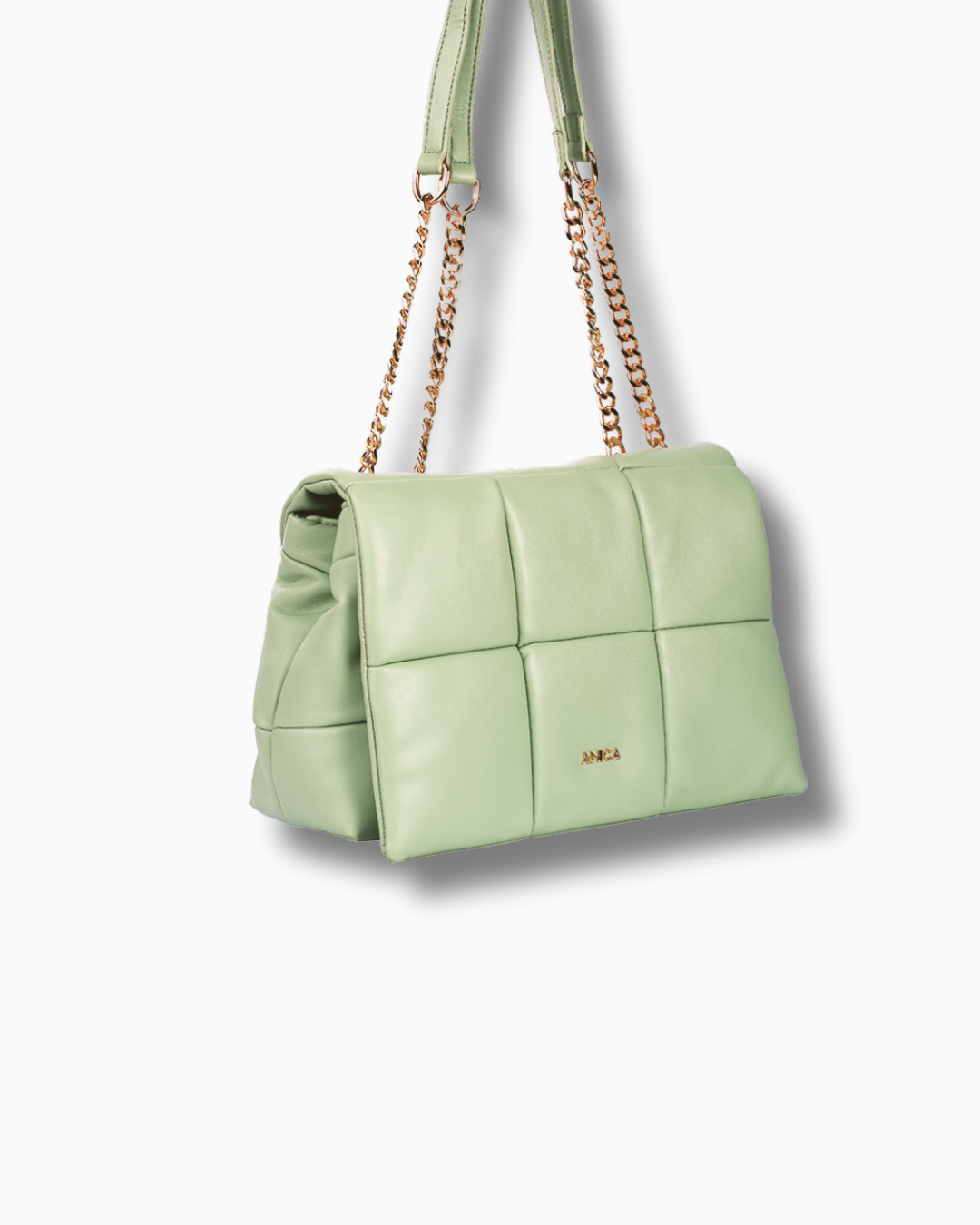 Amica Stella Sage Green Crossbody Bag