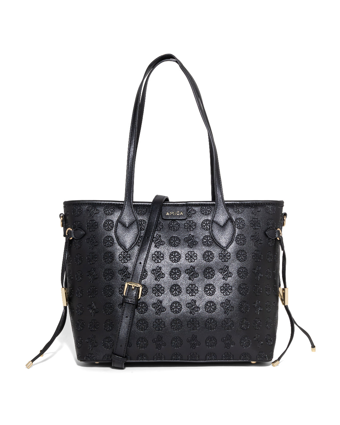 Amica Zaila Black Tote Bag