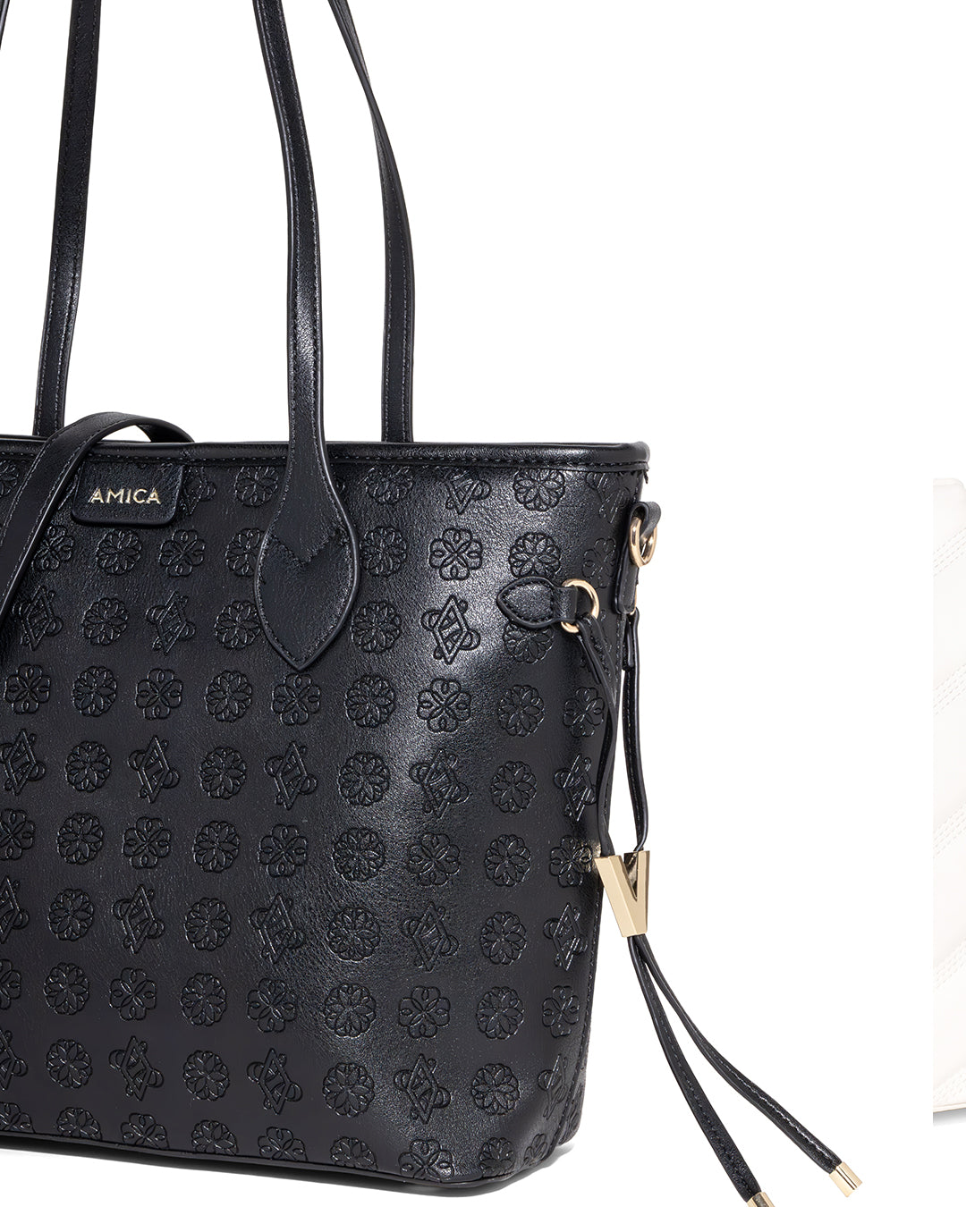 Amica Zaila Black Tote Bag