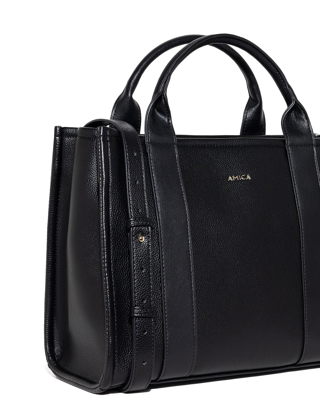 Amica Emmy Black Tote Bag