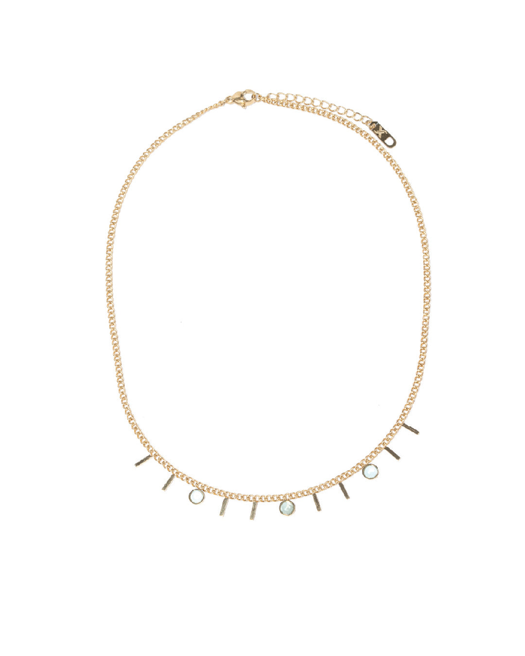 Amica Light Gold Metallic Gold-Plated Chain