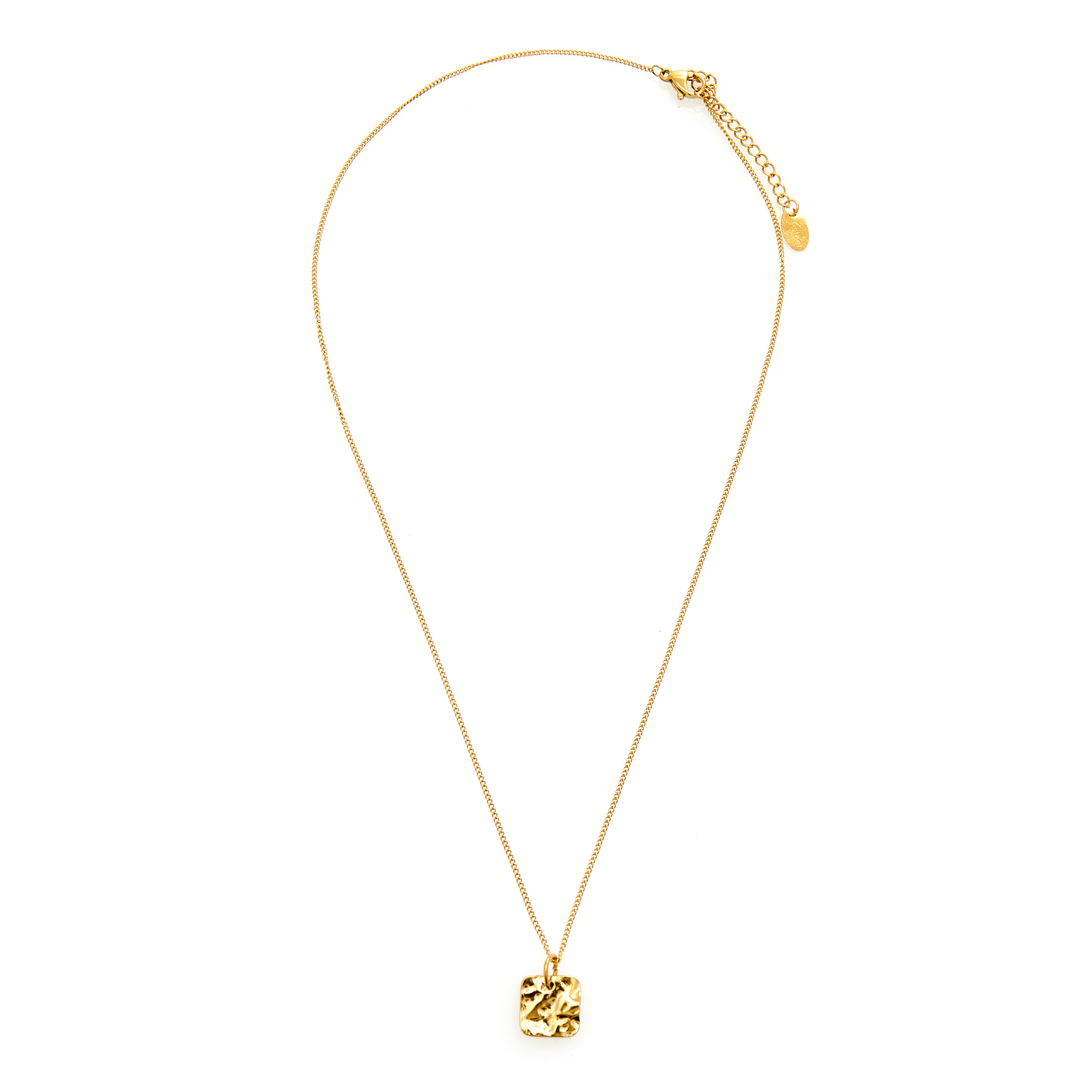 Amica Light Gold Metallic Gold-Plated Chain