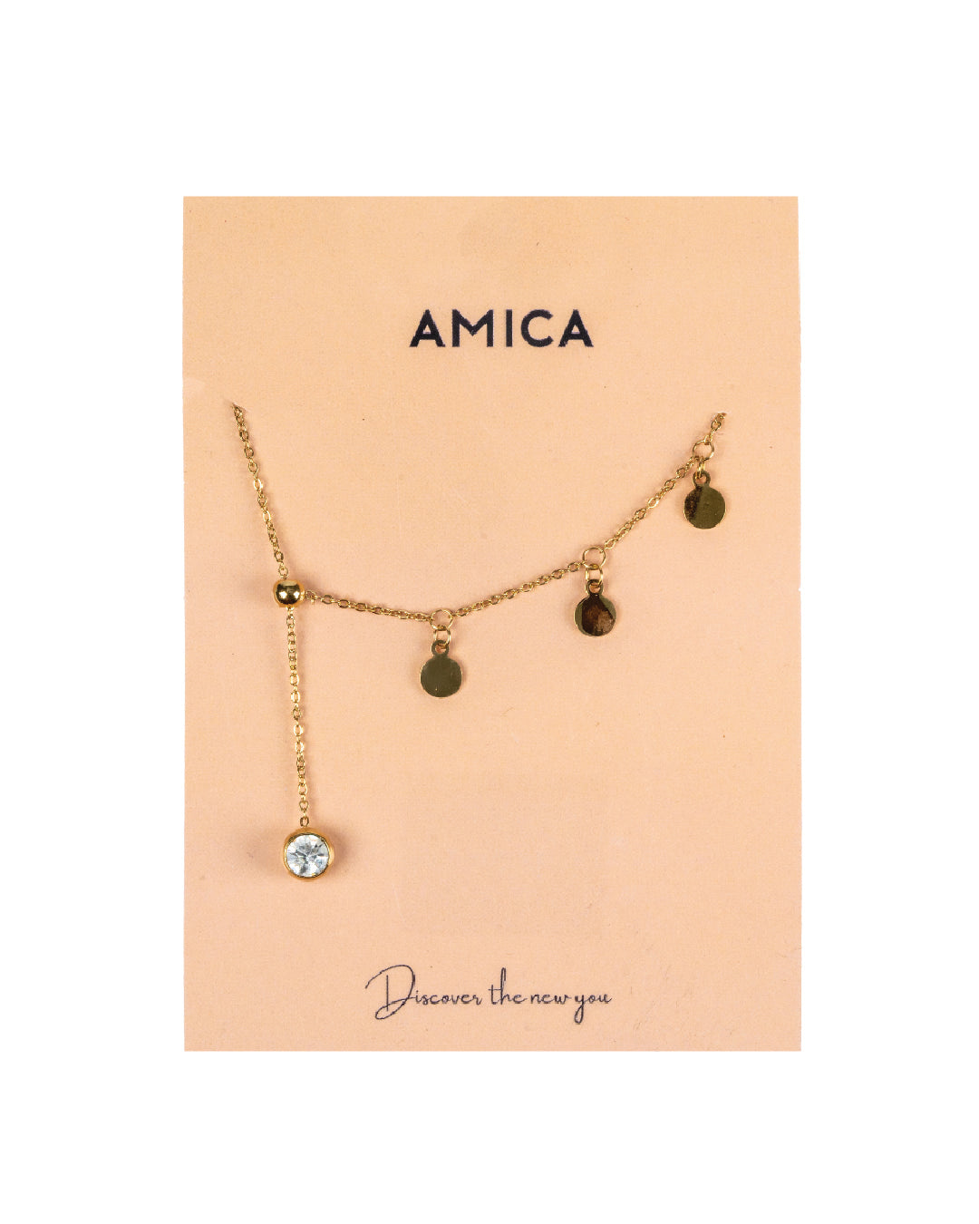 Amica Gold Tone Chain