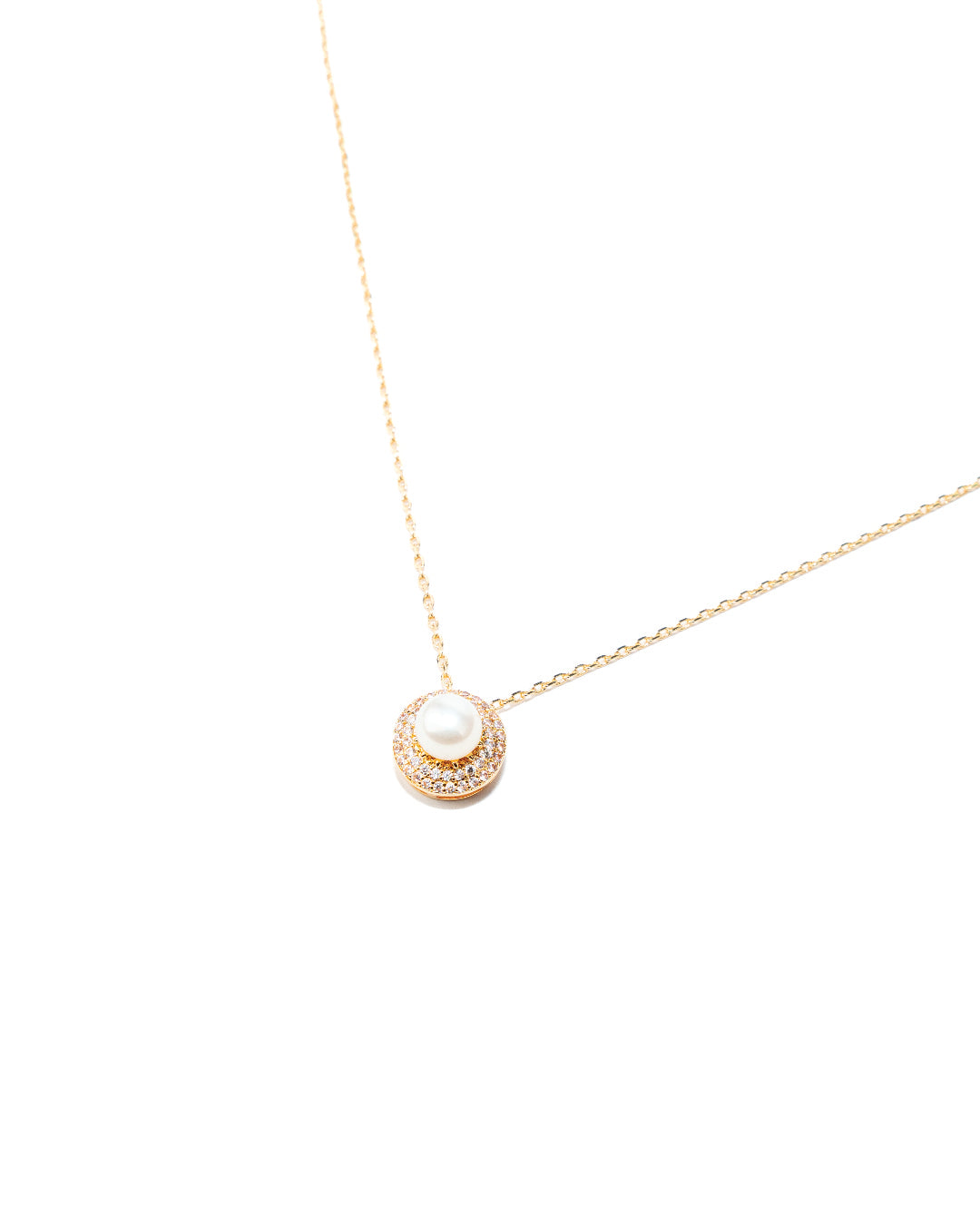 Amica Light Gold Metallic Gold-Plated Chain