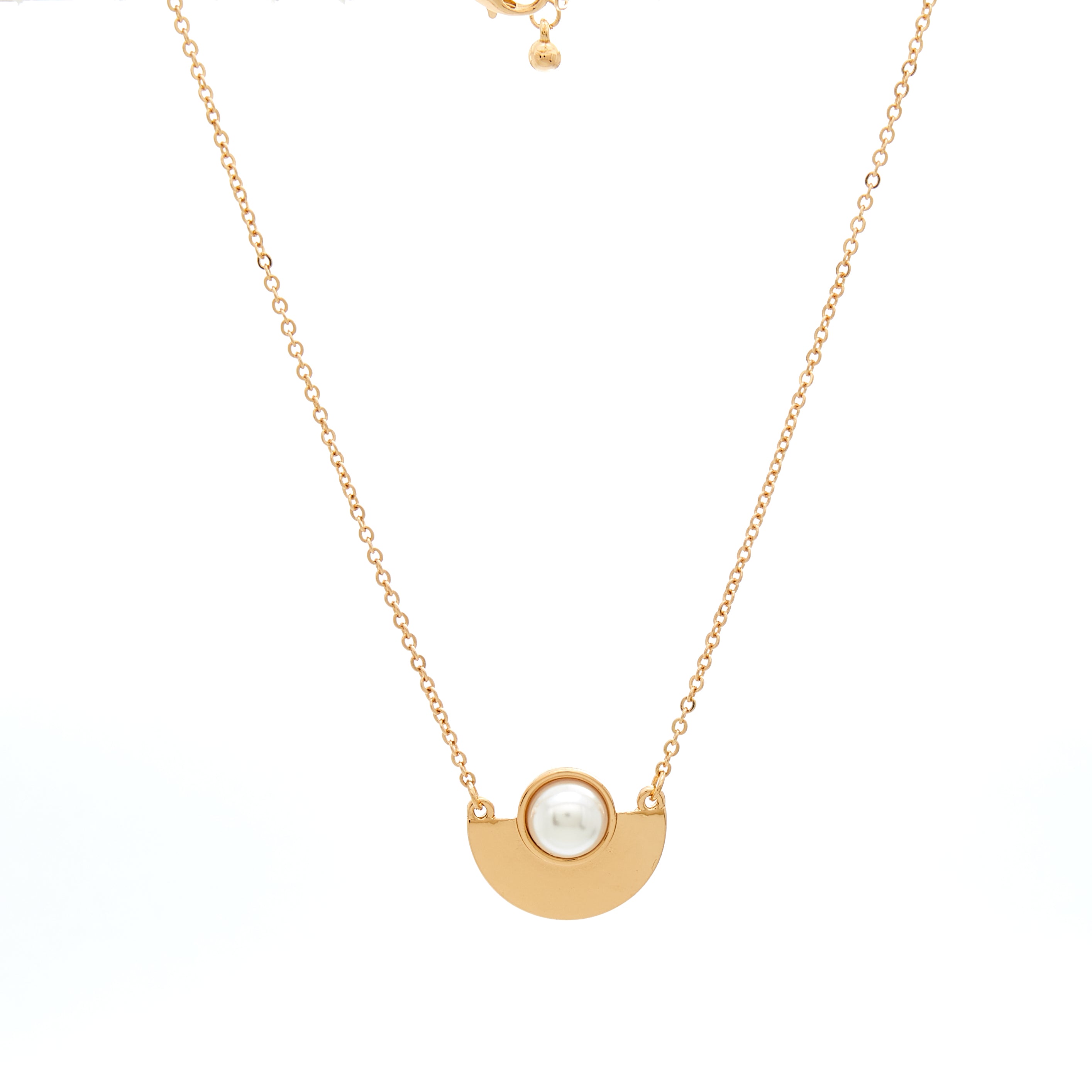 Amica Light Gold Metallic Gold Tone Chain