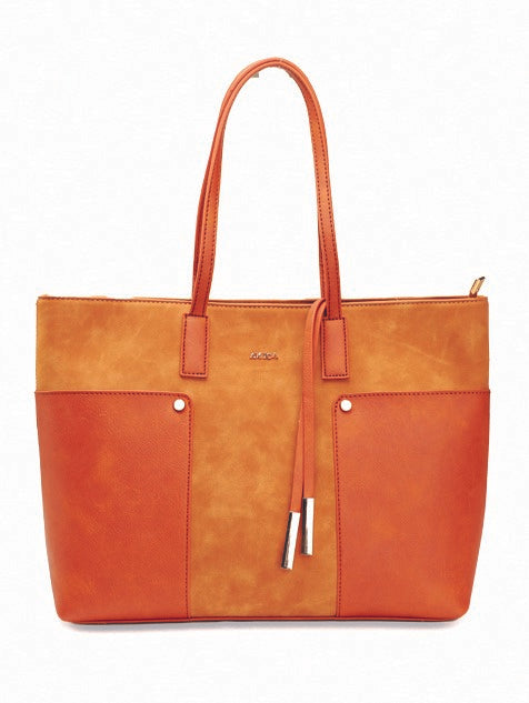 Amica Alma Tan Handbag