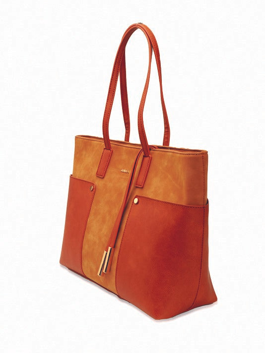 Amica Alma Tan Handbag