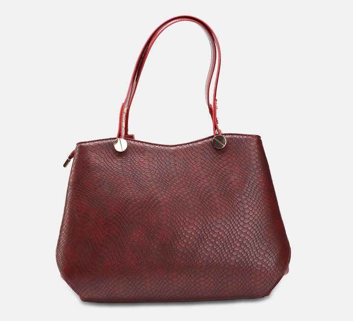 AMICA Amada Wine Red Handbag