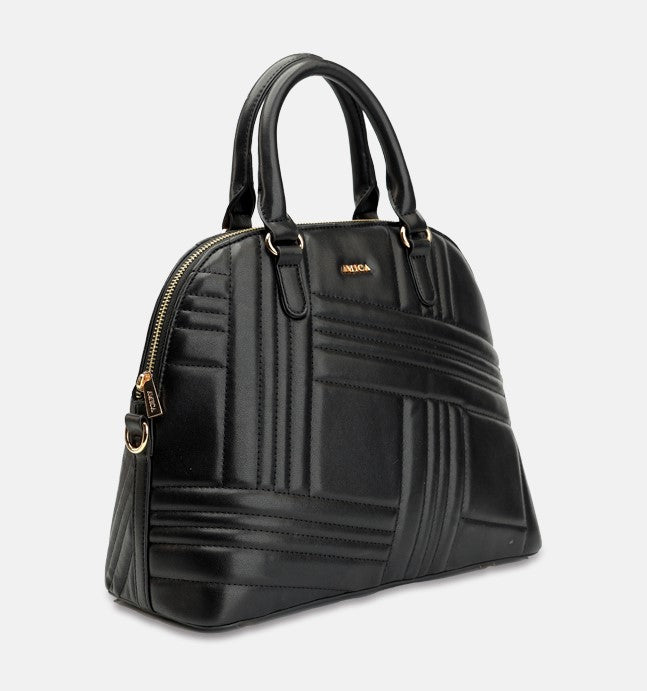 AMICA Angelina Black Ladies Handbag