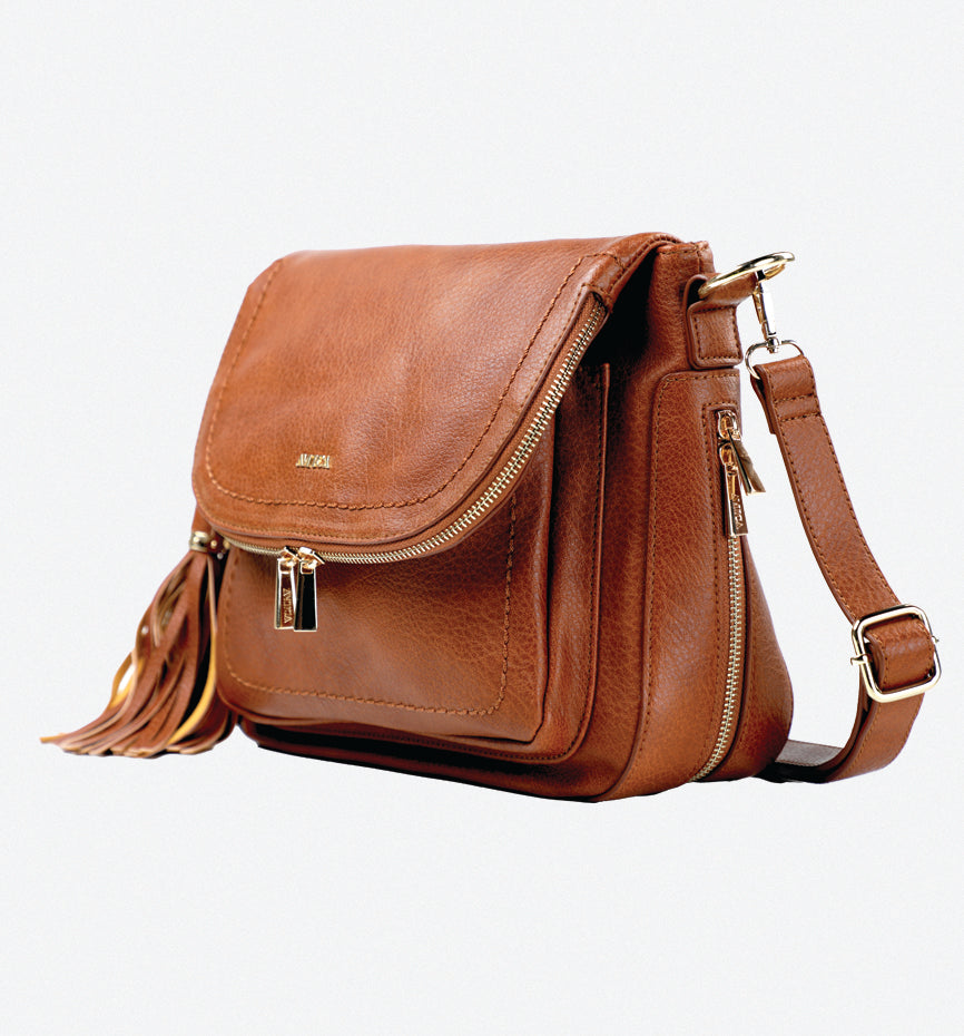 Amica Carina Tan Crossbody Bag