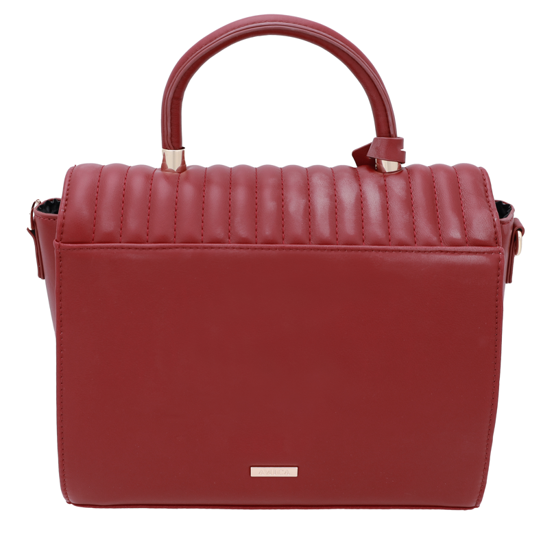 Amica Daniela Plum Red Crossbody Bag