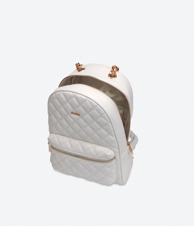 Amica Estela White Backpacks