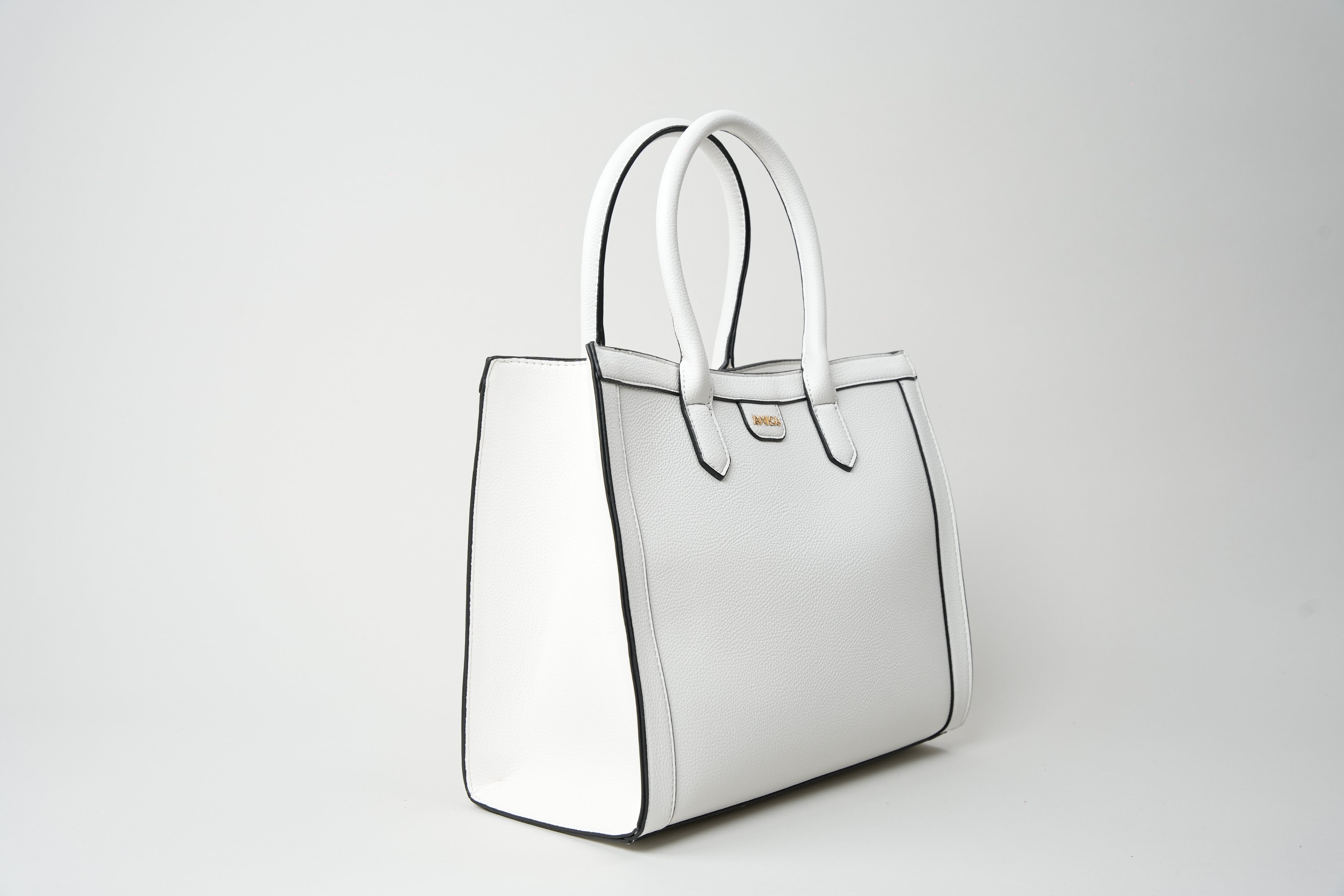 AMICA Maria White Ladies Handbag