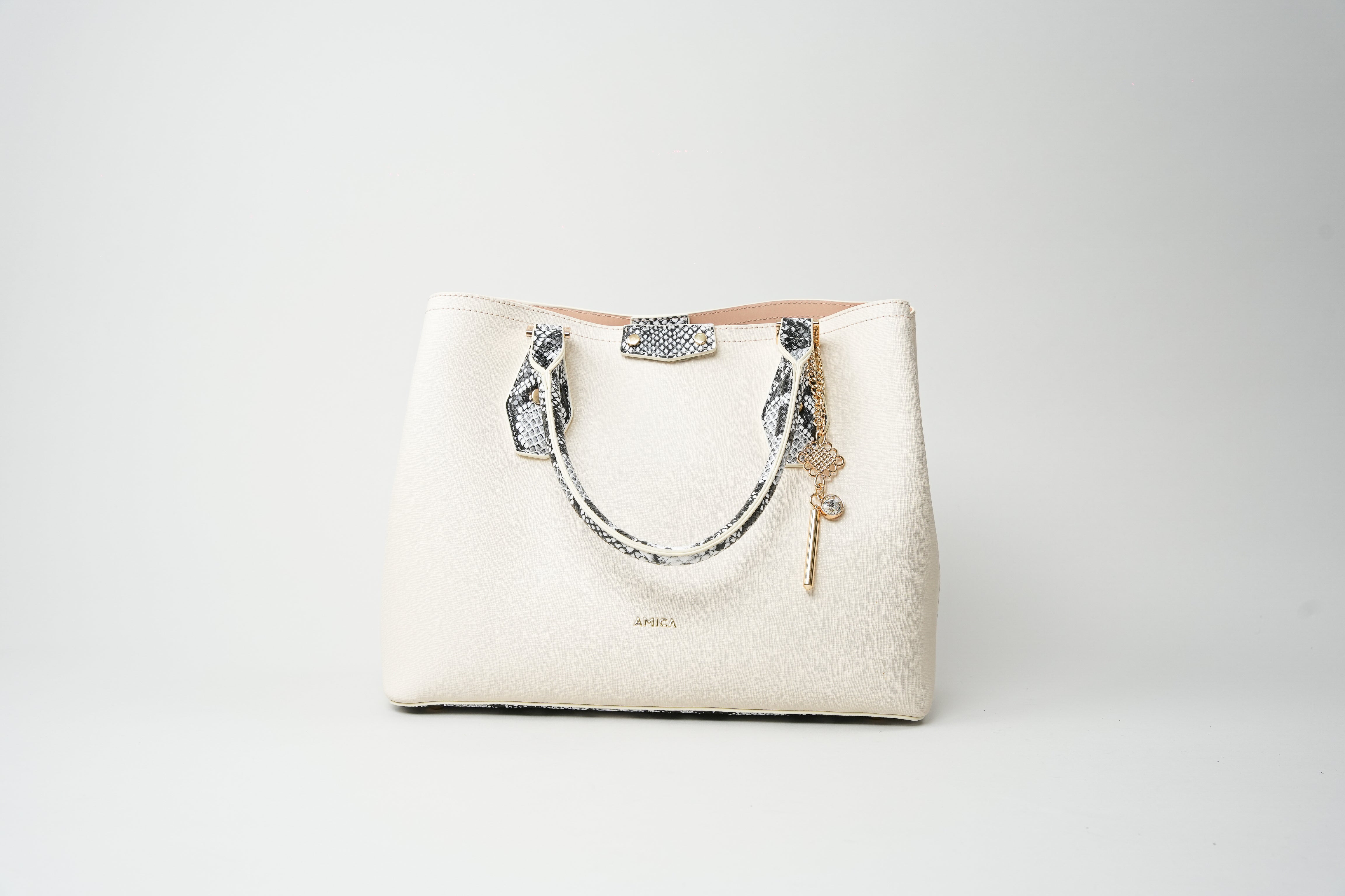 AMICA Celestina Beige Ladies Handbag