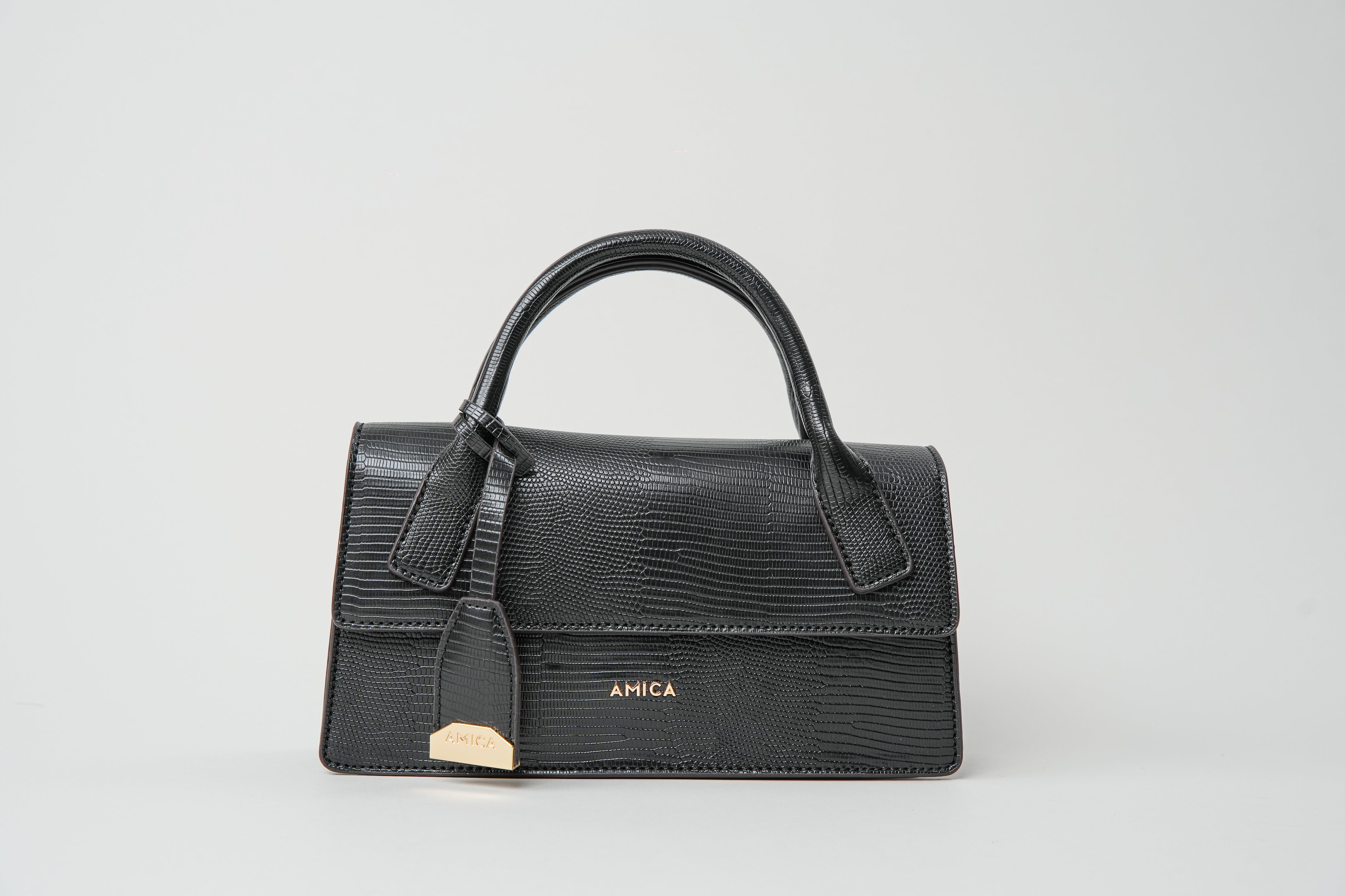 Amica Mia Black Mini Bag