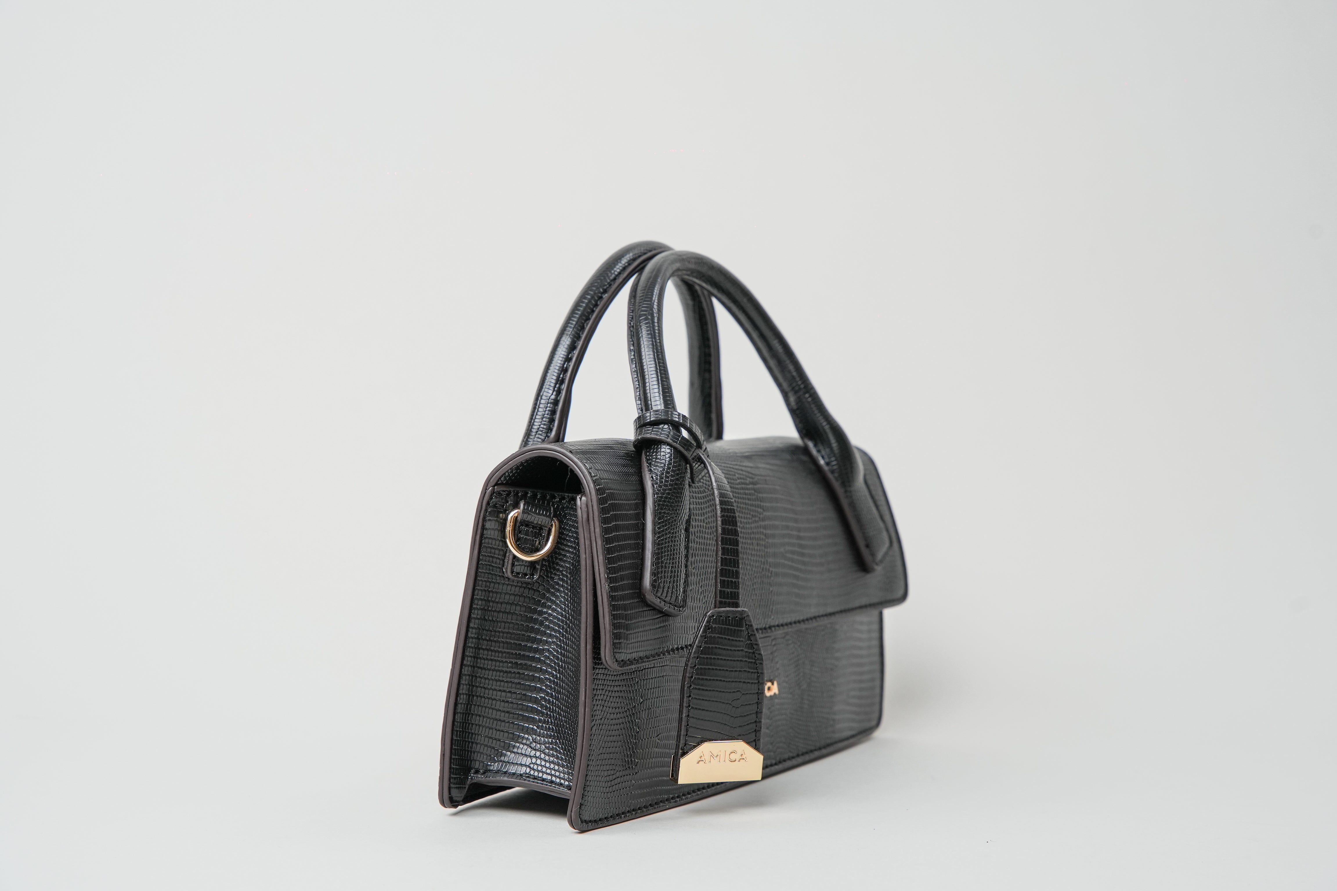 Amica Mia Black Mini Bag