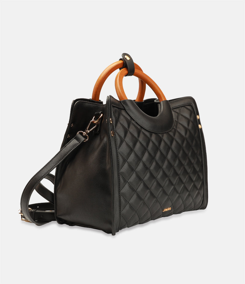 AMICA Ramona Black Ladies Handbag