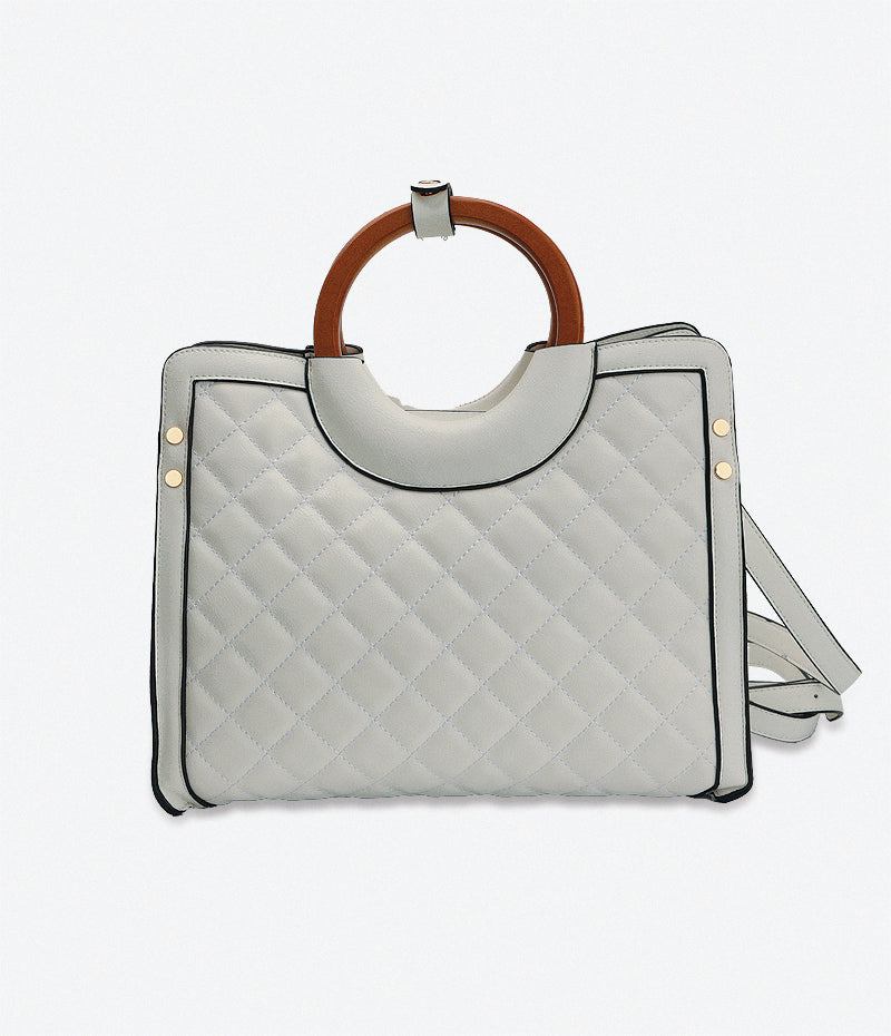 AMICA Ramona White Ladies Handbag