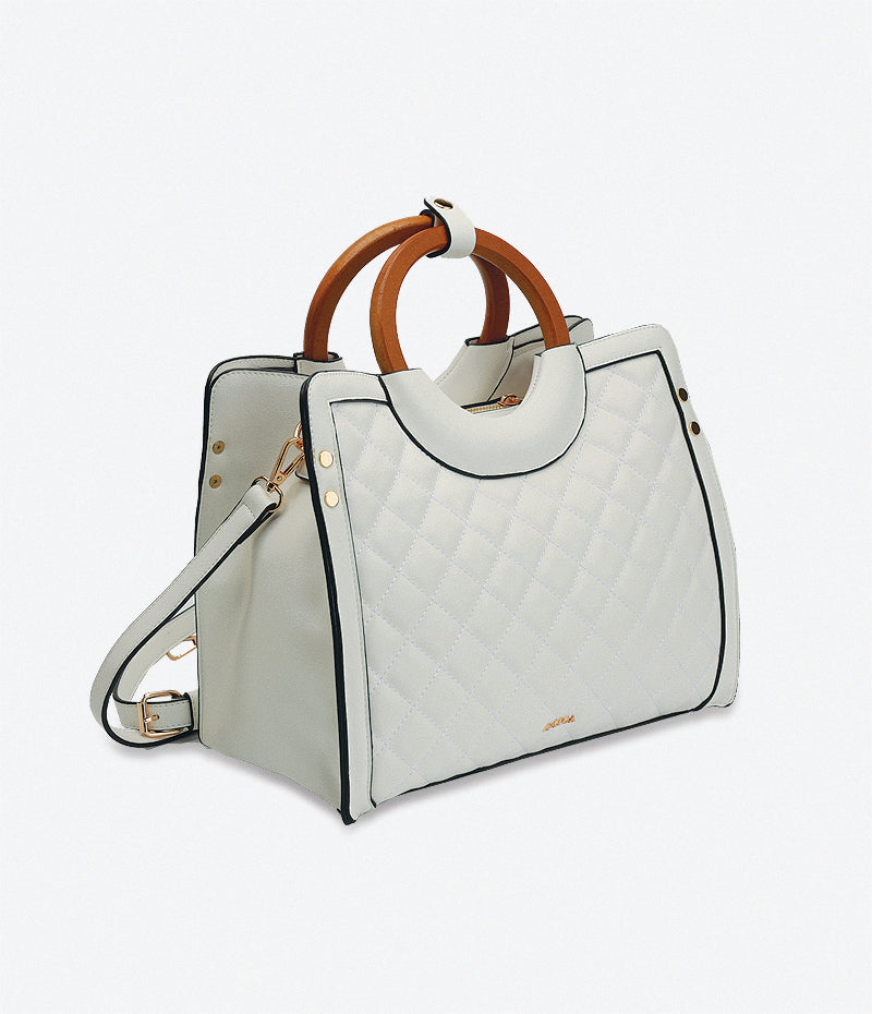 AMICA Ramona White Ladies Handbag