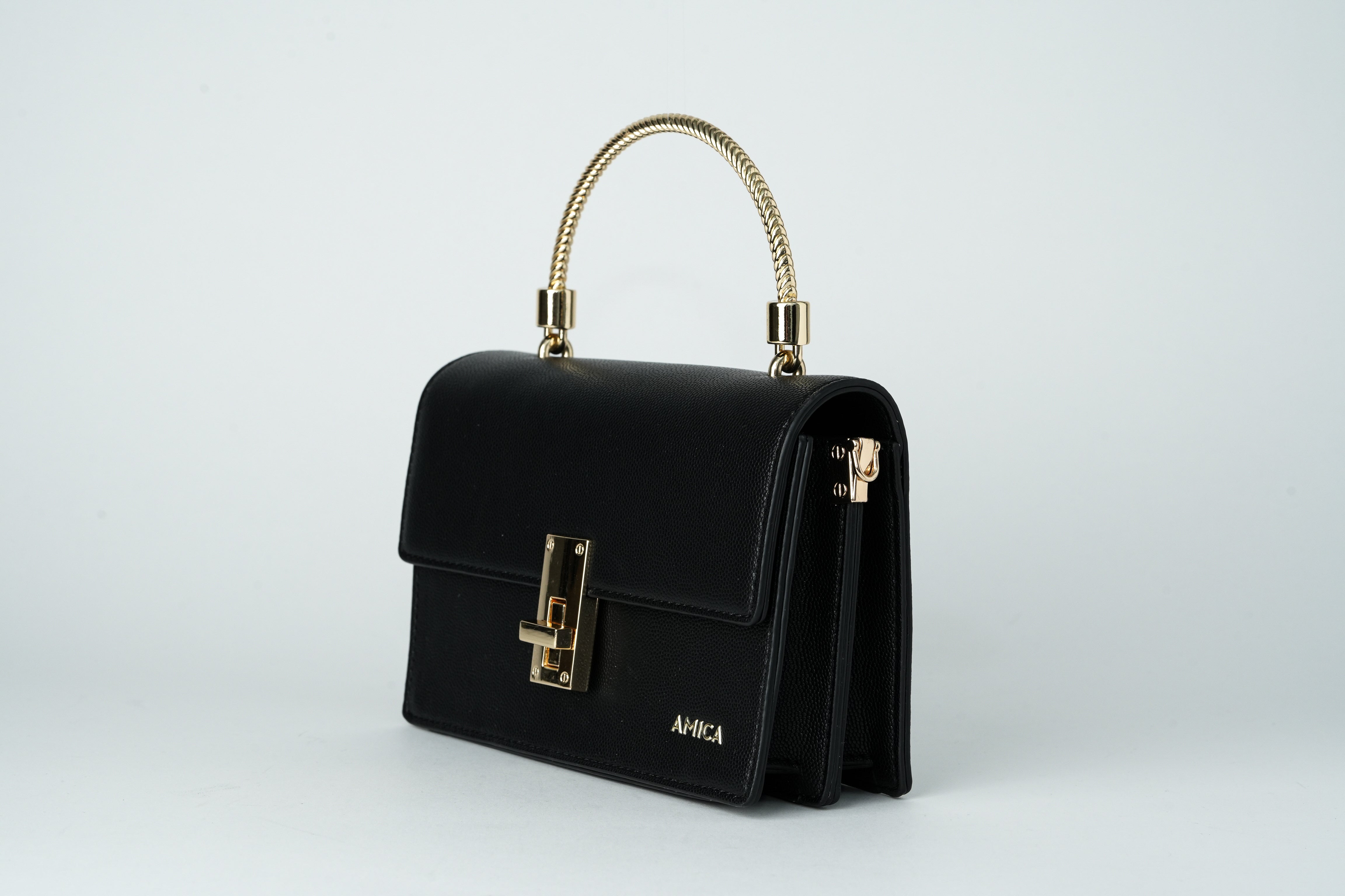 Amica Zita Black Mini Bag