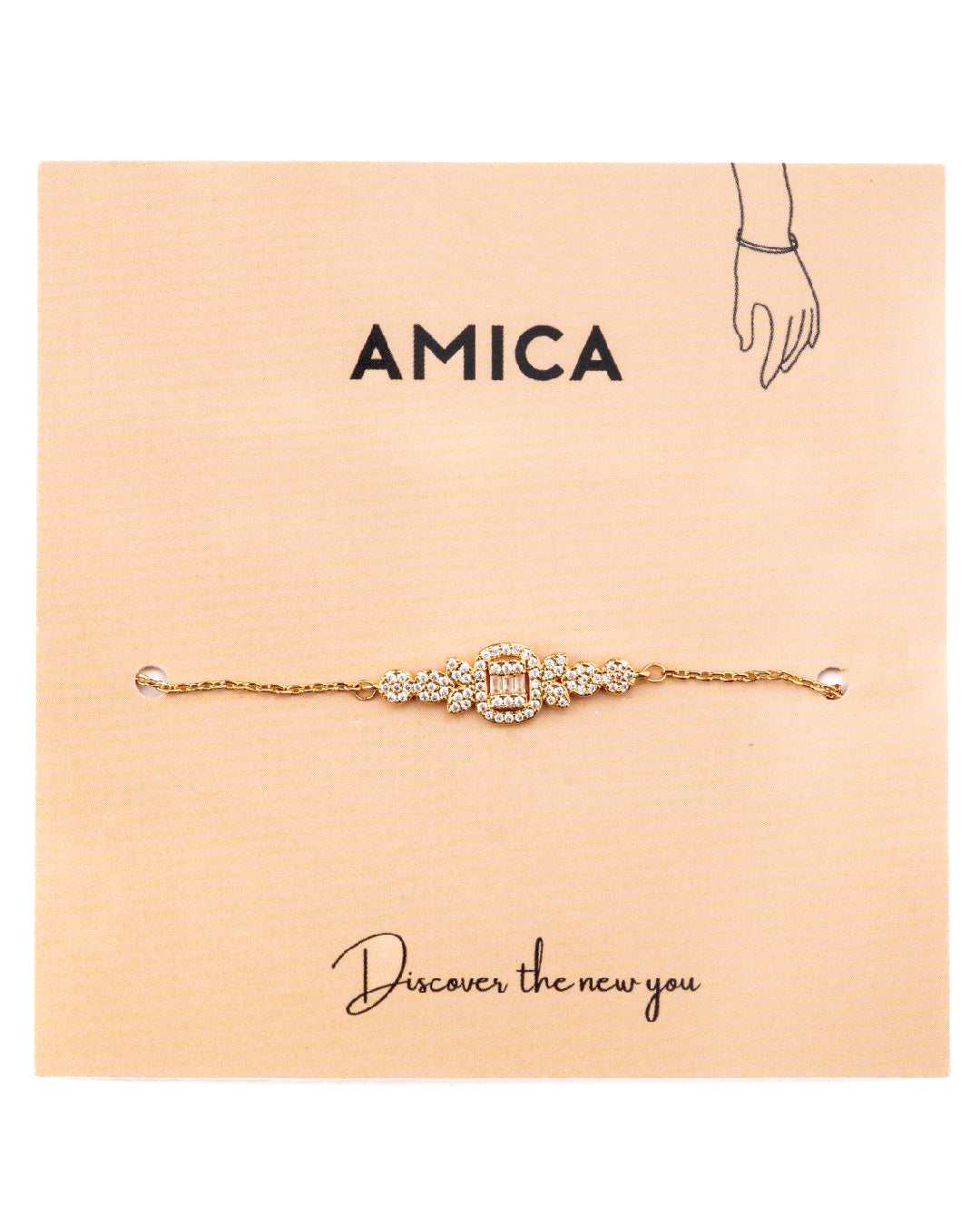 AMICA Gold-Tone Bracelet