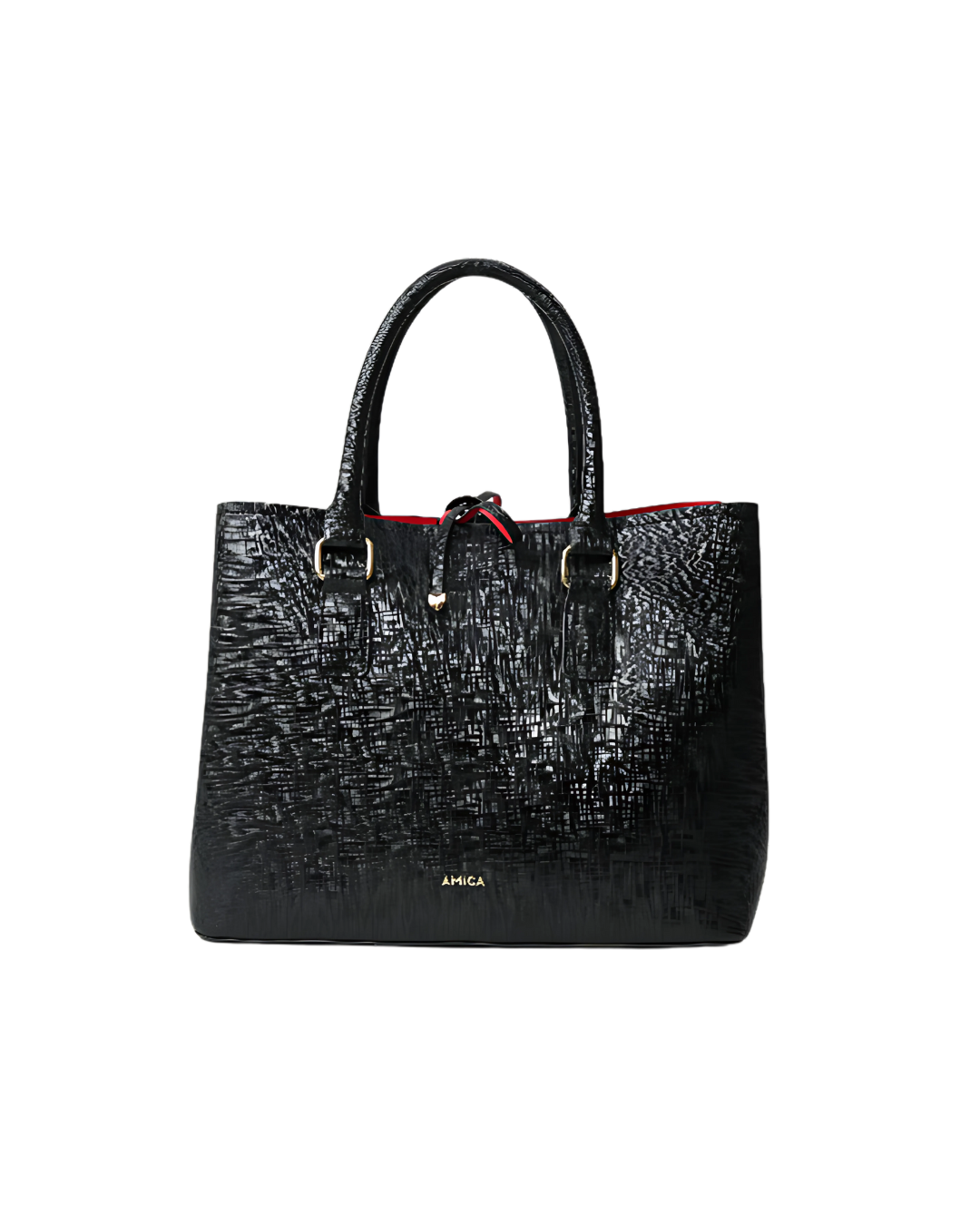 Amica Amalia Black Tote Bag