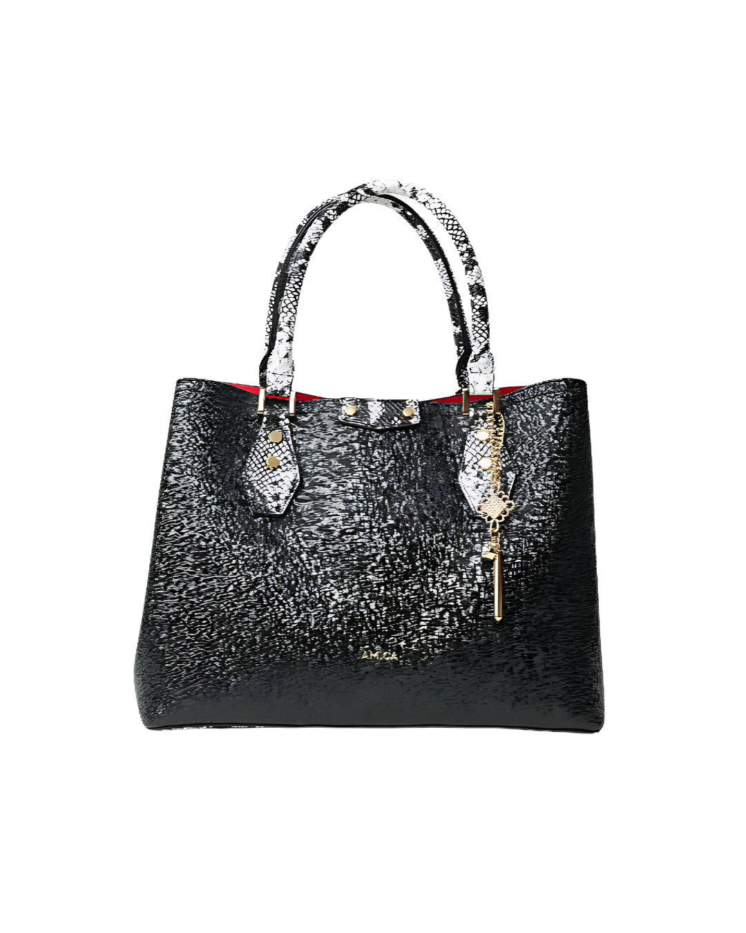 AMICA Celestina Black Ladies Handbag