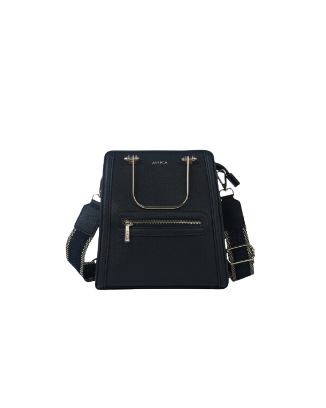 Amica Aurelia Black Ladies Crossbody Bag