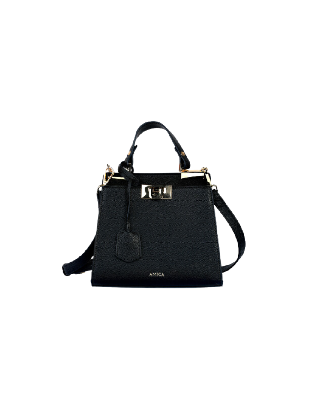 Amica Zoe Black Mini Bag