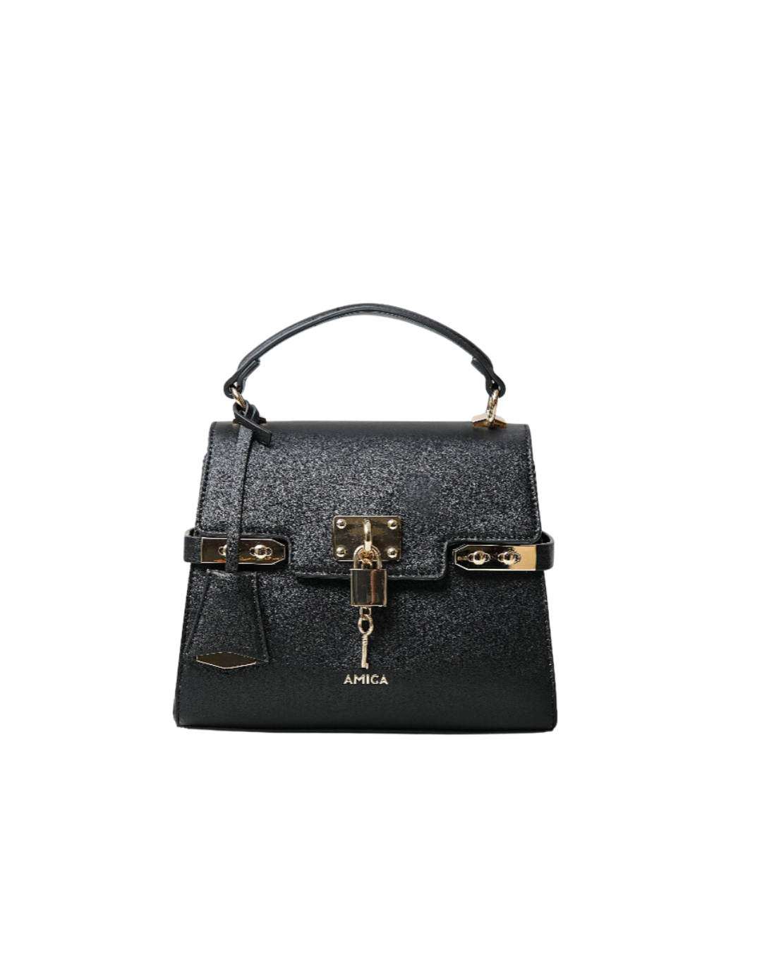 Amica Paola Black Mini Bag